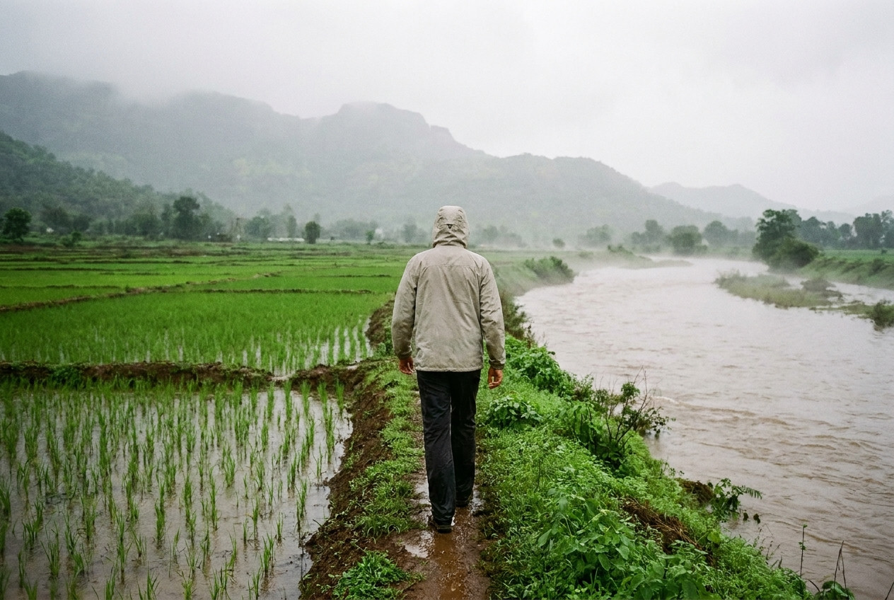 Karjat in the Rains: Rivers, Paddy Fields and the Sound of Water