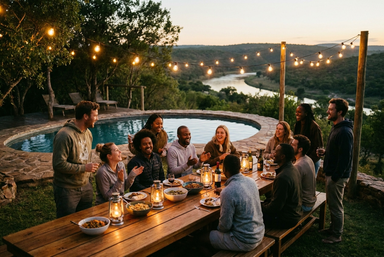 Where Big Groups Go: Private Villas and River Days in Karjat